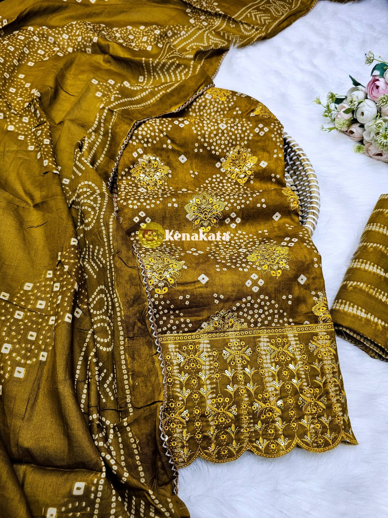 বাদনী চুন্দ্রি কটন ড্রেসগুলো হয়ে গেছে সবার ফেভারিট